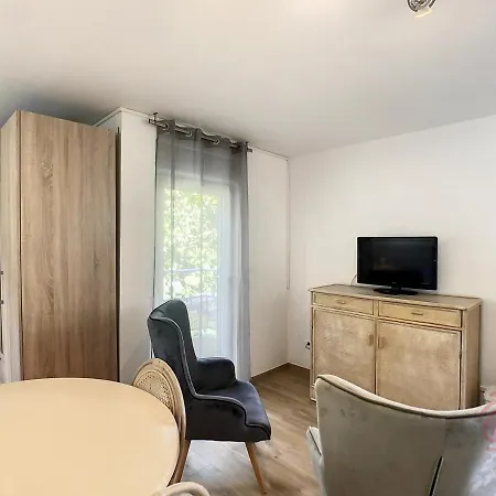 Cosy A 50m Des Thermes De Avec Terrasse, Wifi Et Animaux Acceptes - Fr-1-451-46 Apartment Lamalou-les-Bains